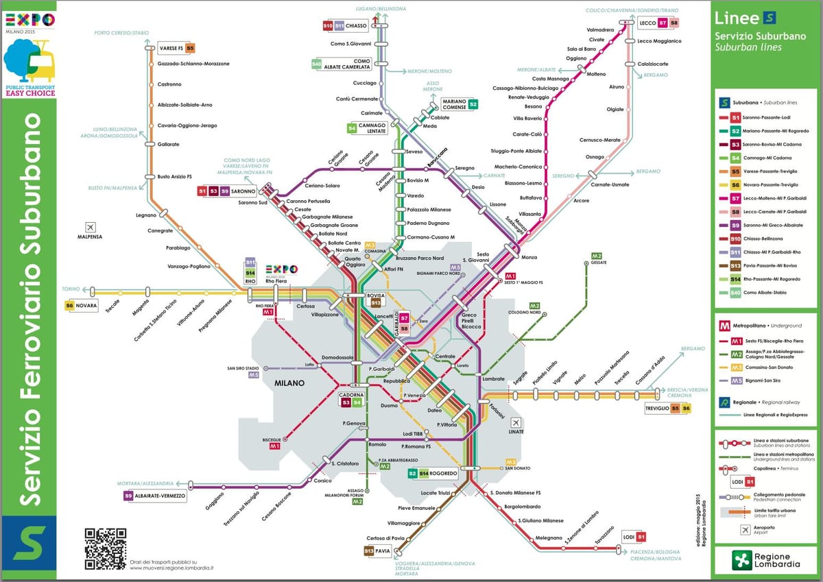 地图trenord