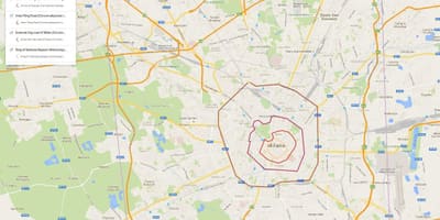 地图米兰区